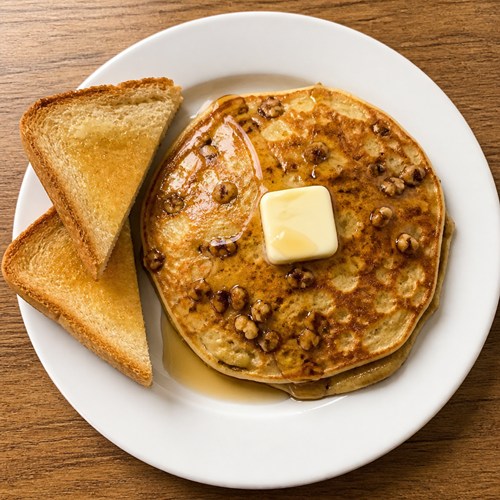 Banana Walnut Pancakes