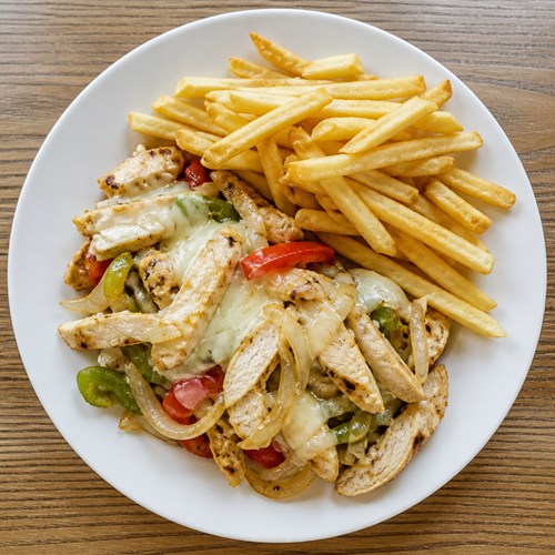 Chicken Philly Cheesesteak Deluxe