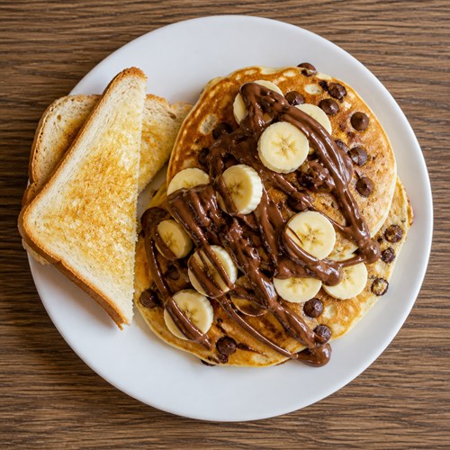 Chunky Monkey Pancakes