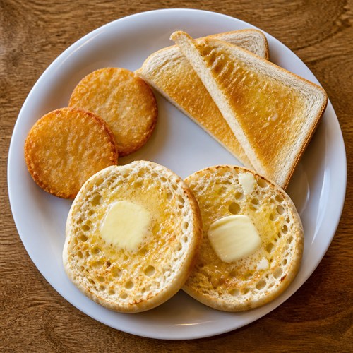 English Muffin with Butter