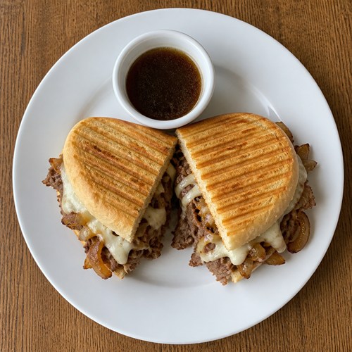 French Dip Panini