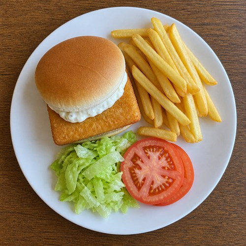 Fried Fish Filet Deluxe