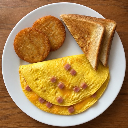 Ham & Cheese Omelette