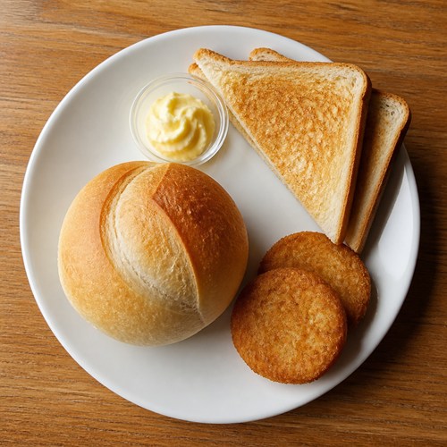 Hard Roll with Butter