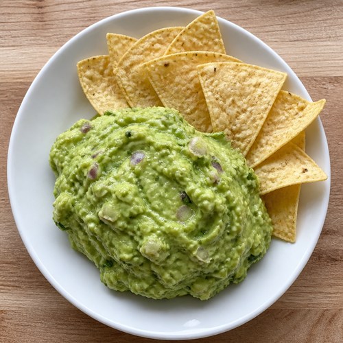 Homemade Guacamole Dip
