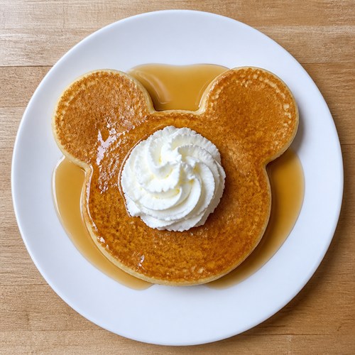 Mickey Pancake or Half Waffle
