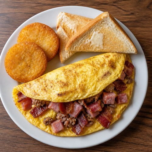 Meat Eater Omelette