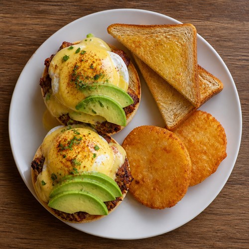 Mexican Eggs Benedict