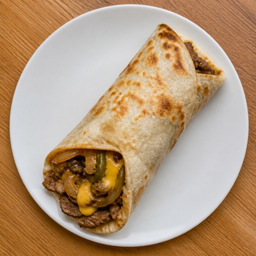 Philly Cheesesteak Wrap