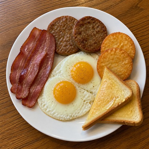 Turkey Bacon or Turkey Sausage
